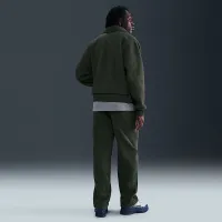 Nike Sportswear Club мужские High-Pile Fleece Coaches Куртка цвет зеленый