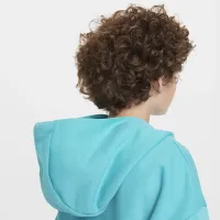 Nike ACG Icon Fleece Big детские Pullover Толстовка с капюшоном цвет зеленый