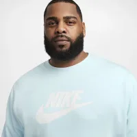 Nike Sportswear Club Fleece чоловічі Graphic Crew блакитний