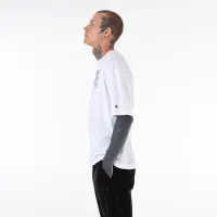 Футболка Champion T-shape Classic Print бавовняні218640-WW001 - Біла