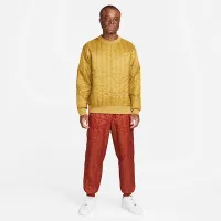 Nike Sportswear Therma-FIT Tech Pack чоловічі Winterized Crew колір коричневий