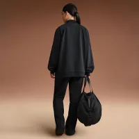 NikeSKIMS Matte Tricot жіноча оверсайз Full-Zip Track Куртка колір чорний