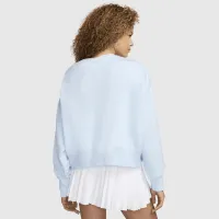 Nike Sportswear Phoenix Fleece женская Over-оверсайз Crew-Neck Graphic свитшот синий