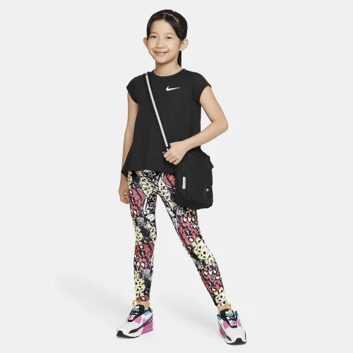 Nike Dri-FIT Meta-Morph Little детские 2-Piece лосины набор цвет красный