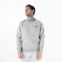 Кофта/футболка Alpha Industries Basic Sweater Small Logo 18830717 - Серая