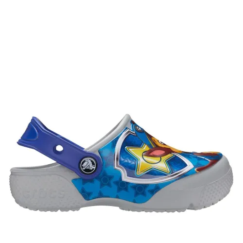 Шлёпанцы Crocs Toddler Fun Lab Paw Patrol Patch Clog 207487-007 - Серые