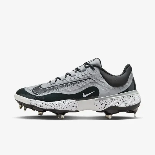 Nike Alpha Huarache Elite 4 Low мужские бейсбольные бутсы цвет серый