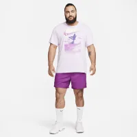 Nike Sportswear мужские футболка цвет фиолетовый