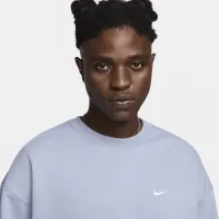 Nike Solo Swoosh чоловічі French Terry Crew блакитний
