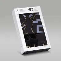 Nike Jordan Baby (0-9M) See Me Shine 3-Piece Boxed набор цвет черный