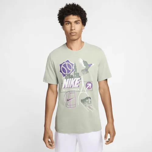 NikeCourt чоловічі Dri-FIT Tennis футболка колір зелений