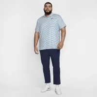 Nike Tour чоловічі Dri-FIT Striped для гольфу Polo блакитний
