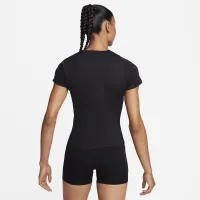 NikeCourt Advantage жіноча Dri-FIT Short-Sleeve Tennis Top колір чорний