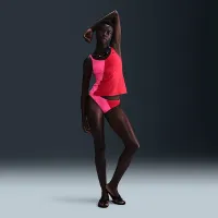 Nike Swim женская V-Neck Tankini цвет красный