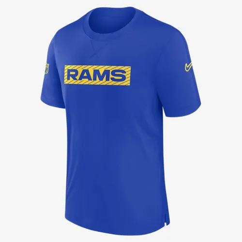 Los Angeles Rams Sideline Player чоловічі Nike Dri-FIT NFL футболка блакитний