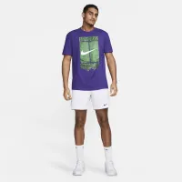 NikeCourt чоловічі Tennis футболка колір фіолетовий