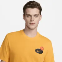 Nike мужские Dri-FIT Fitness футболка Yellow