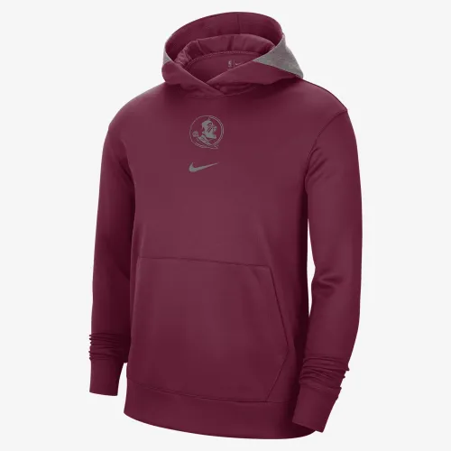 Nike College Dri-FIT Spotlight (Florida State) чоловічі Толстовка з капюшоном колір червоний
