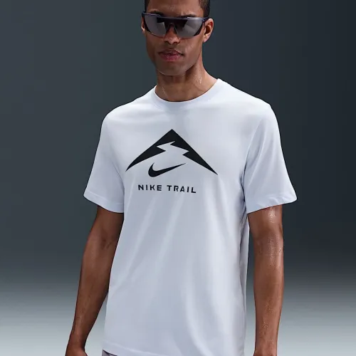 Nike Dri-FIT мужские Trail Running футболка цвет серый