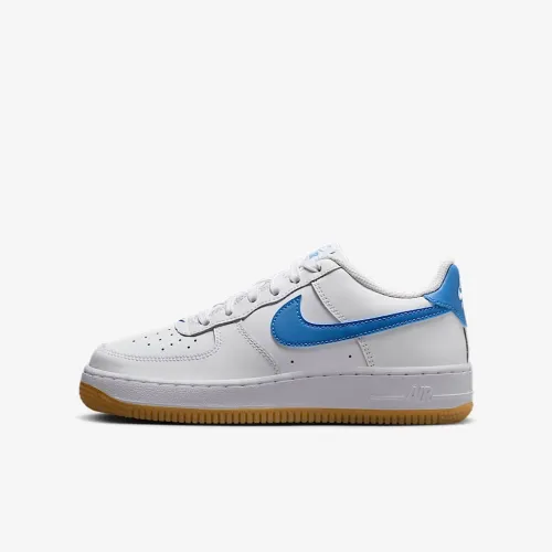 Nike Air Force 1 Big дитячі Кросівки колір білий