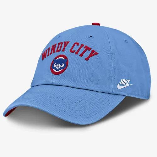 Chicago Cubs Cooperstown Club мужские Nike MLB Adjustable Hat синий