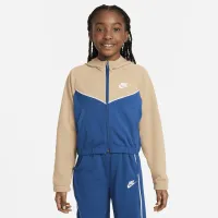 Nike Sportswear Big дитячі (Girls') Tracksuit колір коричневий