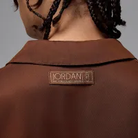 Nike Jordan x SoleFly мужские Barista Shirt цвет коричневый