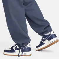 Nike Solo Swoosh чоловічі Open-Hem Fleece Pants блакитний