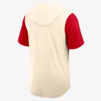 Georgia Bulldogs Baseball Script мужские Nike Dri-FIT College Hooded футболка цвет коричневый
