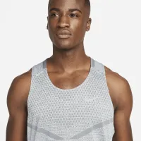 Nike Dri-FIT ADV TechKnit Ultra чоловічі Running Tank колір сірий