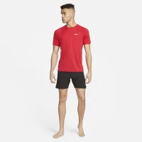 Nike Essential чоловічі Short-Sleeve Hydroguard Swim Shirt колір червоний