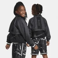 Nike Big детские (для мальчиков) Repel Long-Sleeve 1/2-Zip Куртка цвет черный