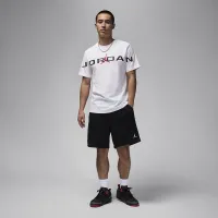 Nike Jordan чоловічі футболка колір білий