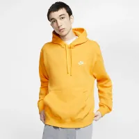 Nike Sportswear Club Fleece Pullover Толстовка з капюшоном Yellow