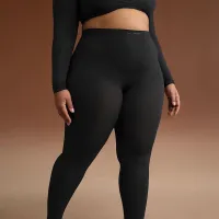 NikeSKIMS Weightless Layers жіноча З високою талією V-Panel лосіни колір чорний