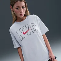 Nike Sportswear Essential женская футболка цвет коричневый
