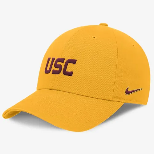 USC Trojans On-Field Club мужские Nike Dri-FIT College Adjustable Hat Yellow