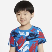 Nike Futura Toss Toddler шорты набор синий