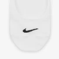 Nike Everyday Lightweight женская тренировочные Footie носки (3 пары) цвет белый