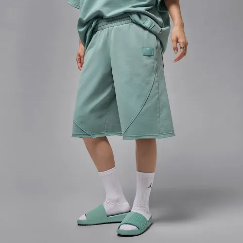 Nike Jordan Flight Fleece жіноча French Terry Big шорти колір зелений