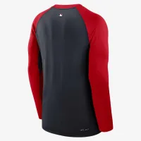 Washington Nationals Authentic Collection Game Time чоловічі Nike Dri-FIT MLB Pullover Crew блакитний