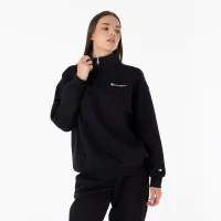 Кофта/футболка Champion Half Zip свитшот 116590-KK001 -  Черная