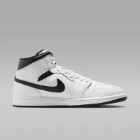 Nike Air Jordan 1 Mid чоловічі Кросівки колір білий