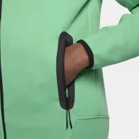 Nike Sportswear Tech Fleece Windrunner мужские Full-Zip Толстовка с капюшоном цвет зеленый