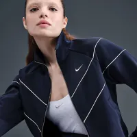 Nike Sportswear Windrunner женская Knit Куртка синий