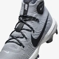 Nike Alpha Huarache NXT MCS чоловічі бейсбольні бутси колір сірий