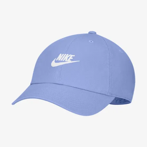 Nike Sportswear Heritage86 Futura Washed Hat цвет фиолетовый