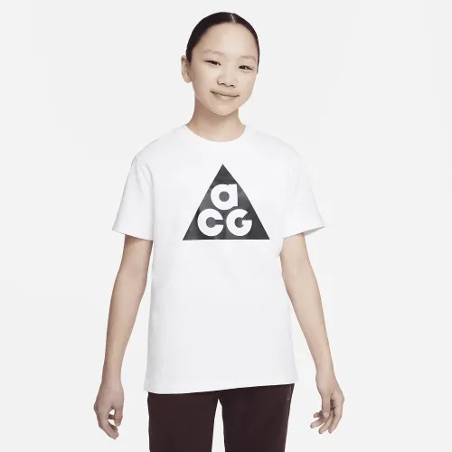 Nike ACG Big детские футболка цвет белый