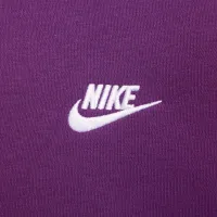Nike Sportswear Club Fleece Pullover Толстовка с капюшоном цвет фиолетовый