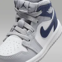 Nike Jordan 1 Mid Baby/Toddler Кросівки колір білий